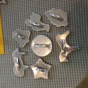 Aluminum cookie cutters